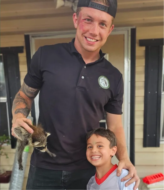 Licensed wildlife removal specialist from Creature Solutions FL serving Central Florida families